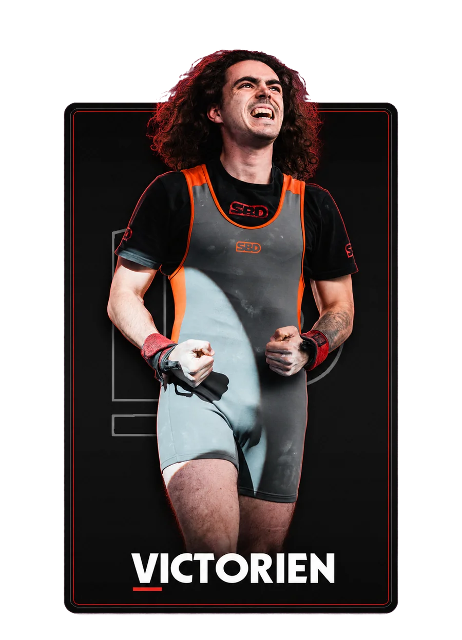 Victorien, Open 66 kg : +50 kg sur le total en 5 mois avec le coaching LaPulgaArmy